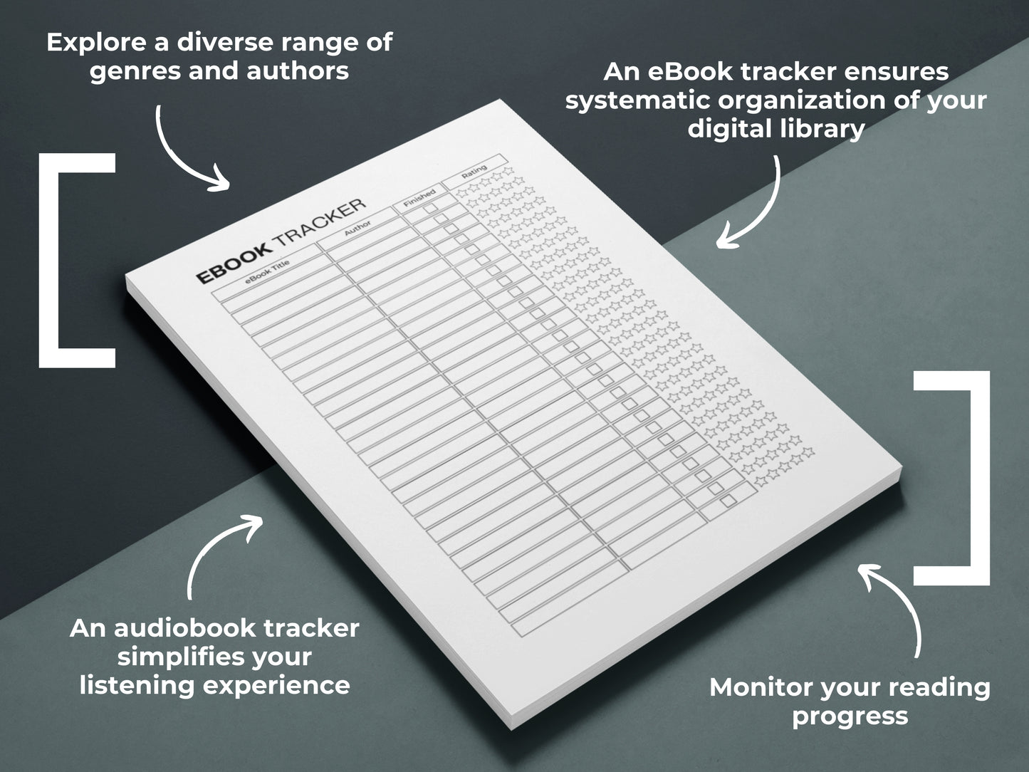 eBook and Audiobook Tracker | Book Reading Planner