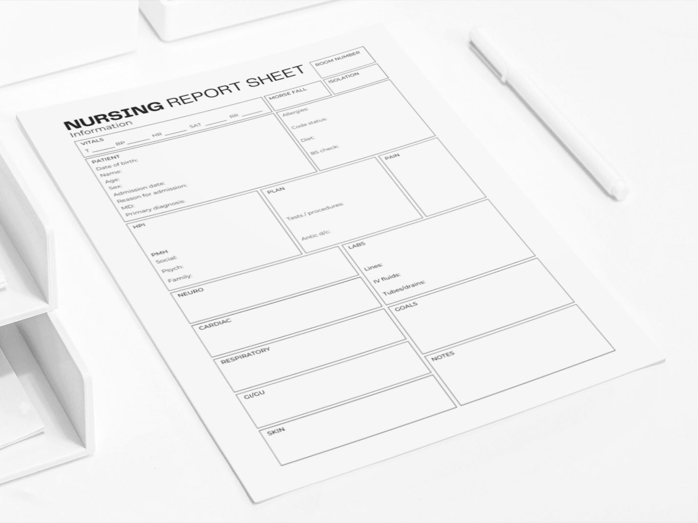Nursing Report Sheet Nursing Handoff Report Sheet Nordic Planning Hub